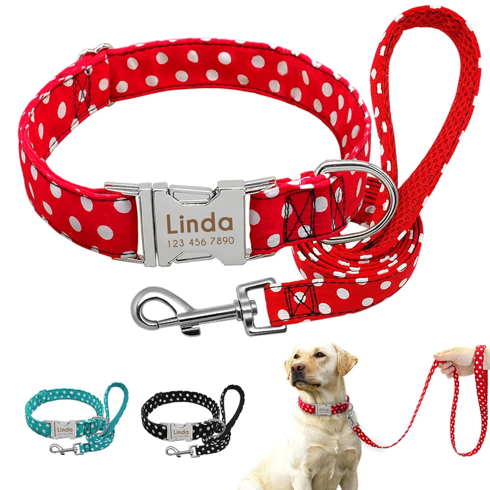 Personalized Collar & Leash