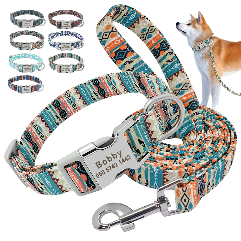 Personalized Collar & Leash
