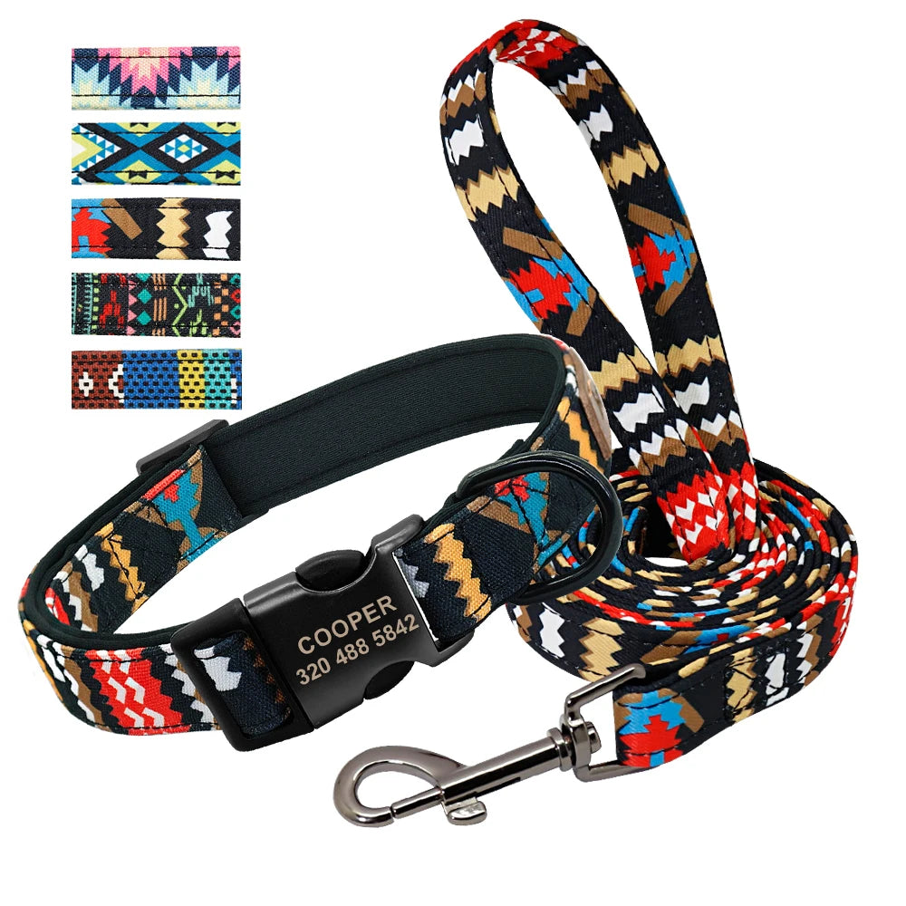 Personalized Collar & Leash