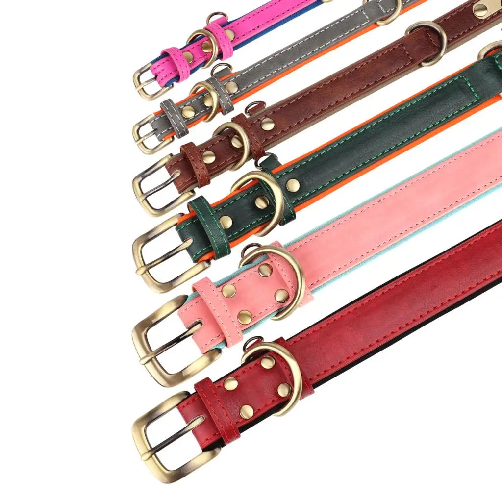 Customized Leather Collar Leash